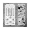 Tim Holtz Mixed-Media Stamps & Stencil - Set