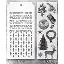 Tim Holtz Mixed-Media Stamps & Stencil - Set
