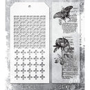 Tim Holtz Mixed-Media Stamps & Stencil - Set