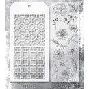Tim Holtz Mixed-Media Stamps & Stencil -  Set