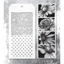Tim Holtz Mixed-Media Stamps & Stencil - Bold Botanicals