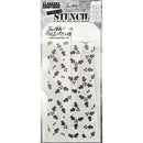 Tim Holtz Layered Stencil 4.125"X8.5" - Tiny Holly*