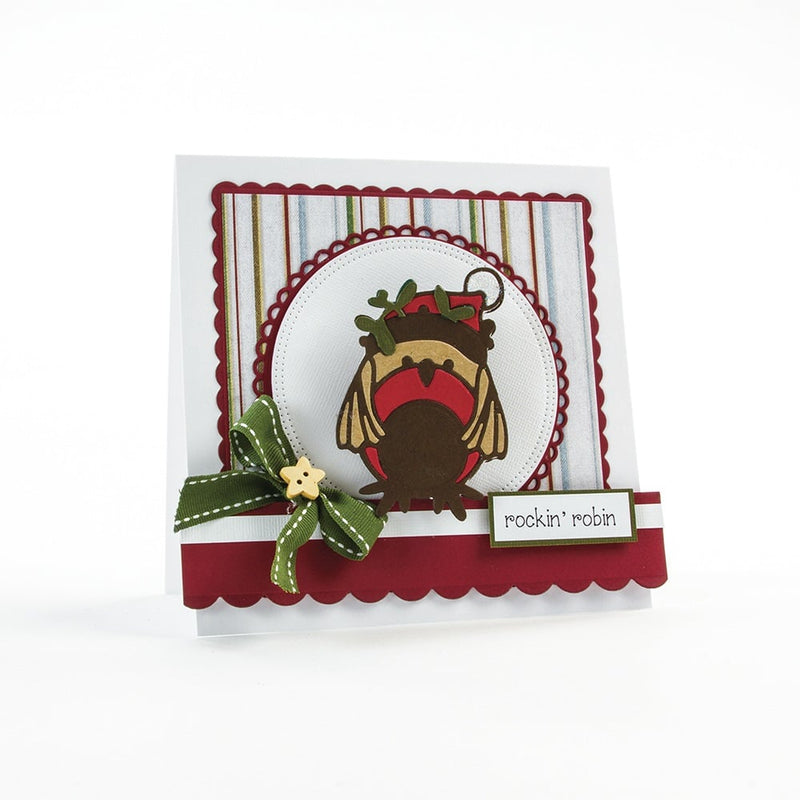 Tonic Studios Rococo Petite Christmas Die Festive Robin*