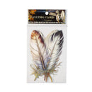 Poppy Crafts Feather Stickers 5 Pack - Floating Cloud