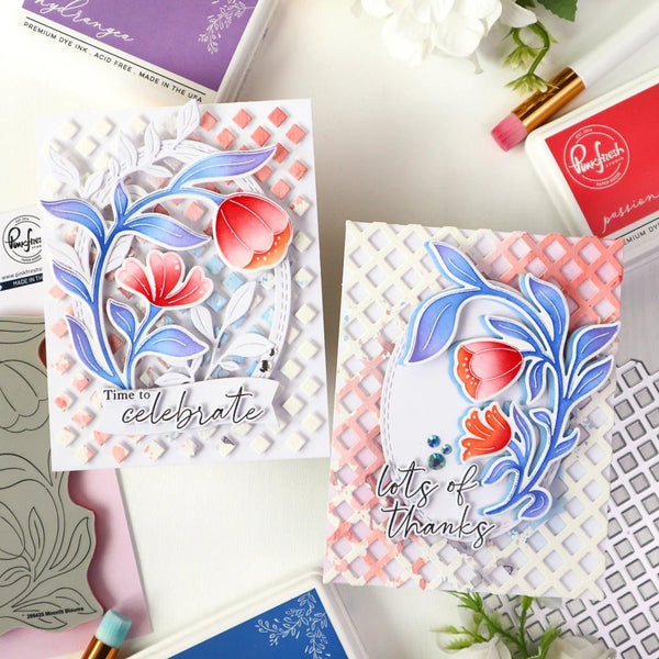 Pinkfresh Studio Die - Moonlit Blooms