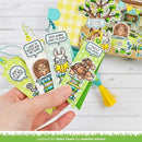 Lawn Clippings Colouring Stencils - Little Woodland Library Friends