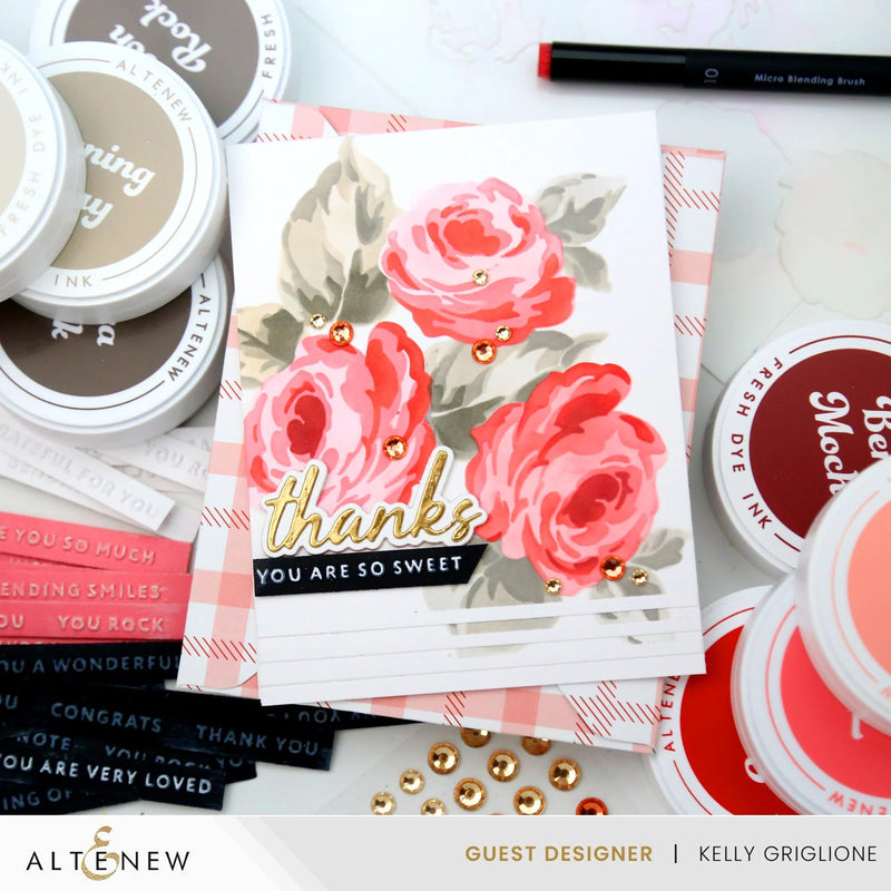 Altenew Tea Party Fresh Dye Ink Pad - Coral Bliss*