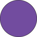 Solid purple circle on a white background