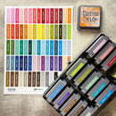 Tim Holtz Distress Ink Pad Label Sheets - White Text