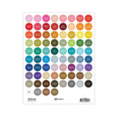 Tim Holtz Distress Large Round Label Sheets - White Text
