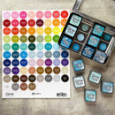 Tim Holtz Distress Large Round Label Sheets - White Text