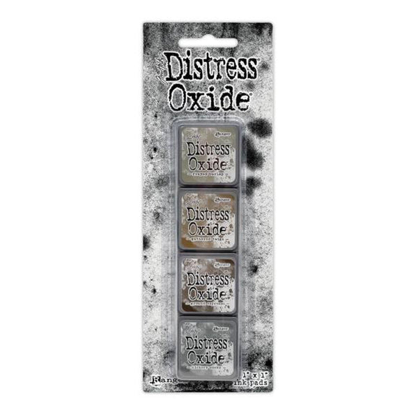 Tim Holtz Distress Mini Oxide Ink Pads 4/Pkg Kit