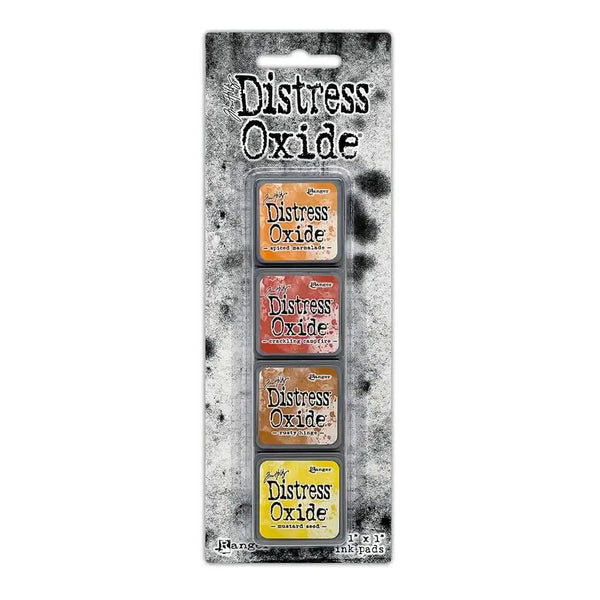 Tim Holtz Distress Mini Oxide Ink Pads 4/Pkg Kit