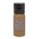 Bottle of Tim Holtz Distress Paint in Tea Dye color on a white background