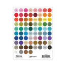 Tim Holtz Distress Small Round Label Sheets - Black Text