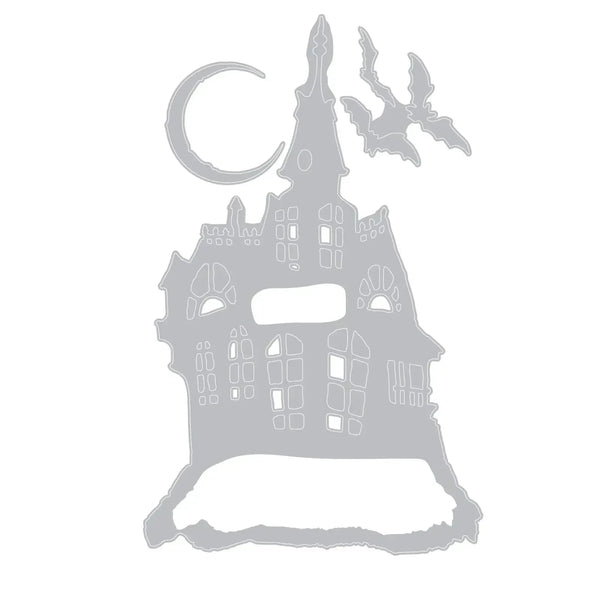 Sizzix Thinlits Die Set By Tim Holtz 3/Pkg - Haunted House