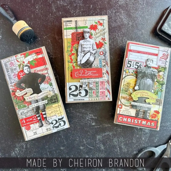 Tim Holtz Idea-ology Layers,Christmas Emporium^