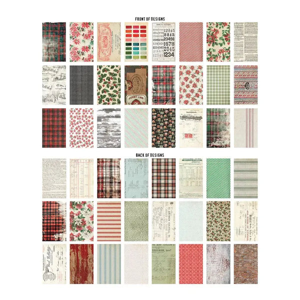 Tim Holtz Idea-Ology Backdrops Double-Sided Cardstock Backdrops