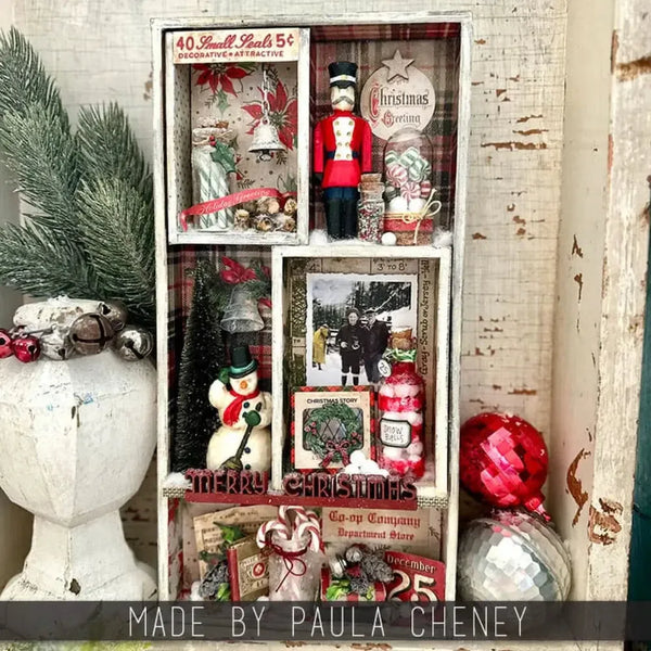 Tim Holtz Christmas Idea-ology Woodland Tree Alpine Trio