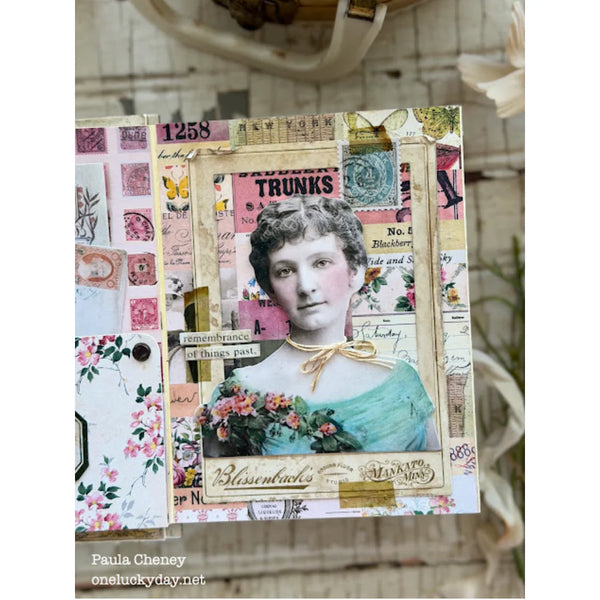Tim Holtz - Advantus Idea-ology Double-Sided Cardstock 8"X8" 12/Pkg Palette Collection: Pink,