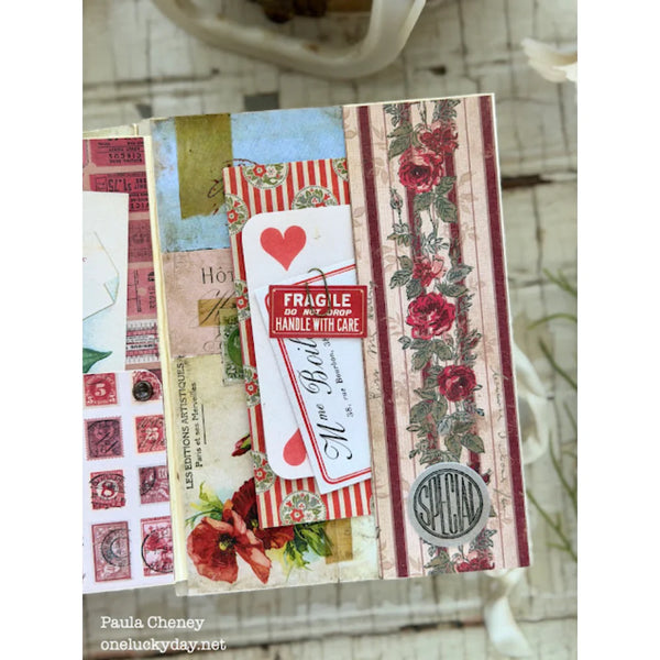 Tim Holtz - Advantus Idea-ology Double- Sided Cardstock 12"X12" 12/Pkg Palette Collection: Red