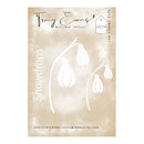 Tracy Evans Boutique Designs snowdrop die set on a beige background