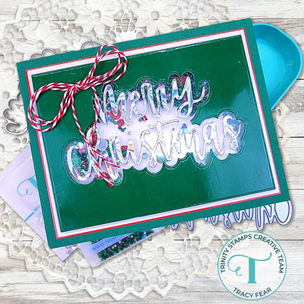 Trinity Stamps Die Set - Large Christmas Sentiment