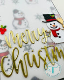 Trinity Stamps Die Set - Large Christmas Sentiment
