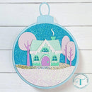 Trinity Stamps Circle Card Add-On Die Set - Snowglobe