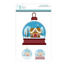 Trinity Stamps Circle Card Add-On Die Set - Snowglobe
