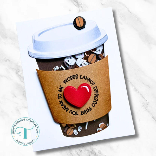 Trinity Stamps Clear Stamp Set - A Cuppa Sentiments