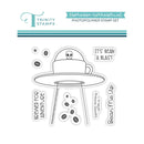 Trinity Stamps Clear Stamp Set - Espresso-Terrestrial