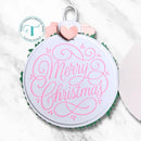 Trinity Stamps Clear Stamp Set - Flourished Christmas