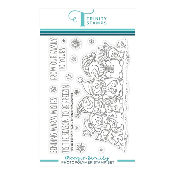 Trinity Stamps Clear Stamp Set - Freezin’ Family