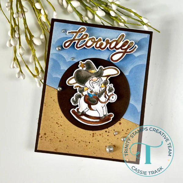 Trinity Stamps Clear Stamp Set - Gnome On The Range