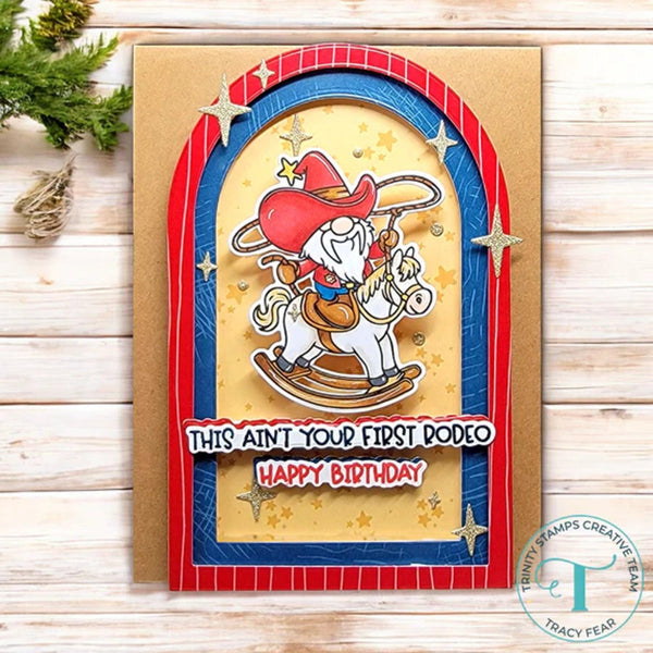 Trinity Stamps Clear Stamp Set - Gnome On The Range