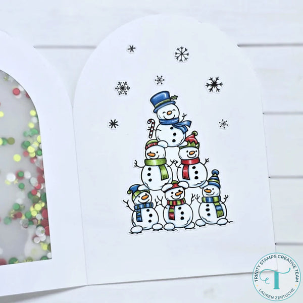 Trinity Stamps Clear Stamp Set - Snow Stacks