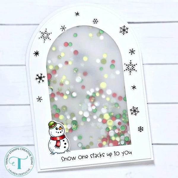 Trinity Stamps Clear Stamp Set - Snow Stacks