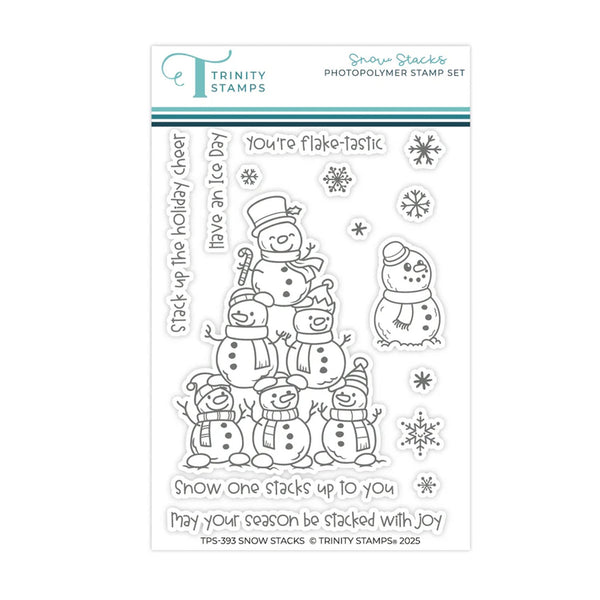 Trinity Stamps Clear Stamp Set - Snow Stacks