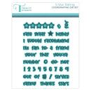 Trinity Stamps 5-Star Rating Coordinating Die Set on a white background