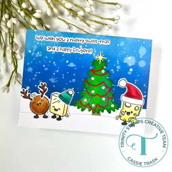 Trinity Stamps Coordinating Die Set - Festivi-Cheese