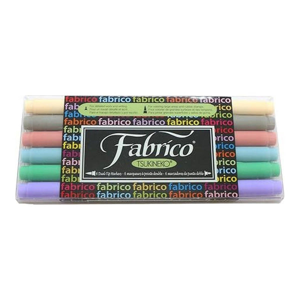 Tsukineko VersaCraft Fabrico Marker Set - Pastel