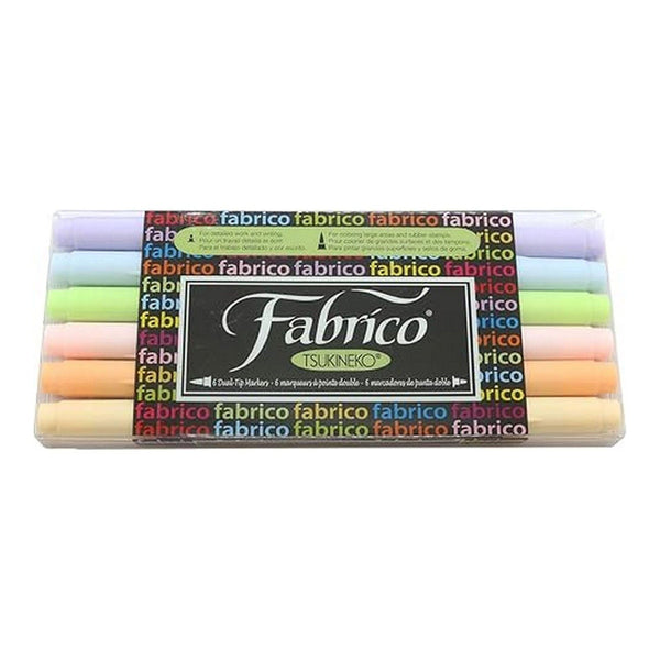 Tsukineko VersaCraft Fabrico Marker Set - Sorbet