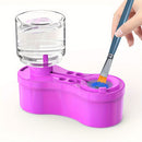 Universal Crafts Paint Brush Cleaner Rinse Cup - Purple