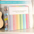 Universal Crafts 12"x 12" Storage Sleeves w/Sticky Index Tabs