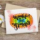 Creative Expressions Designer Boutique Clear Stamp 6"x 4" - Thankful*
