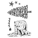 Creative Expressions Designer Boutique Clear Stamp 4"x 6" - Polar Night*