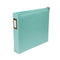 Universal Crafts Classic Leather 12"x12" Three Ring Album - Turquoise