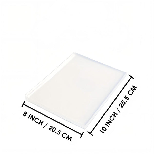 Square panel with dimensions labeled on a white background