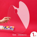 Universal Crafts Paint Palette - Clear Acrylic - 30cm x 40cm